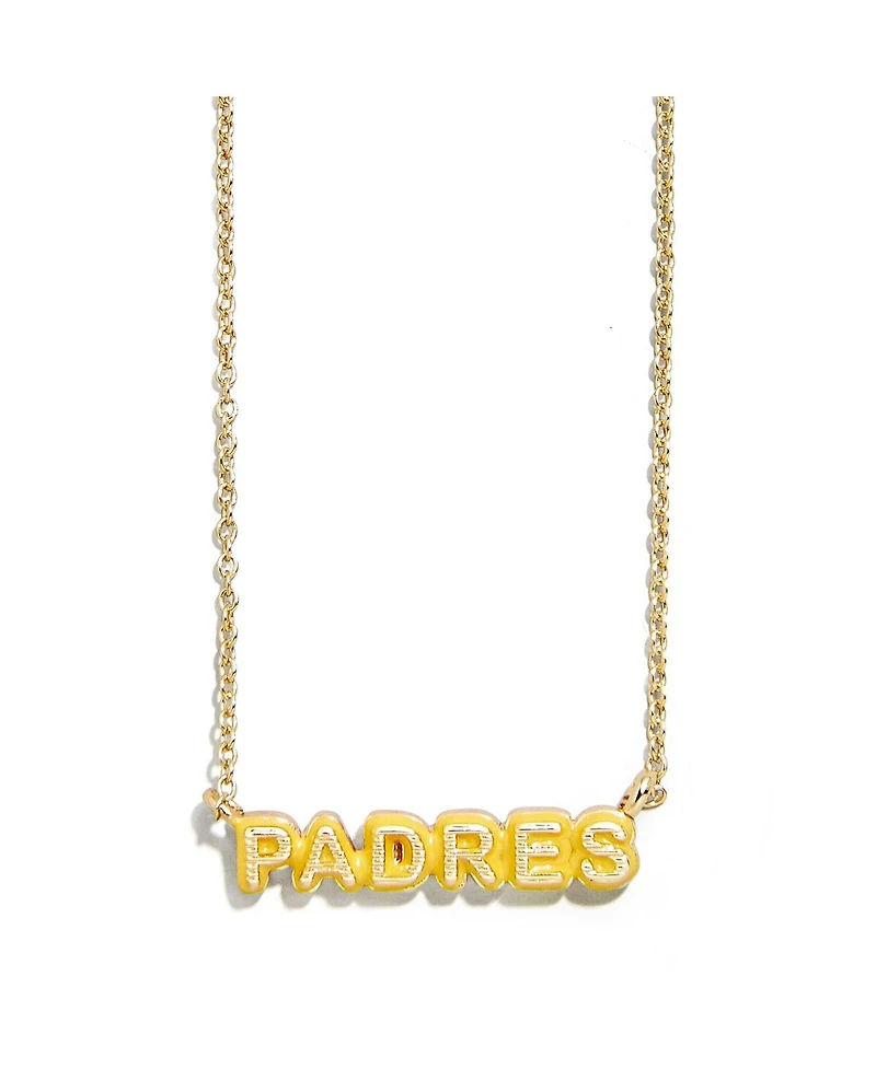 Wear by Erin Andrews San Diego Padres Delicate Enamel Necklace