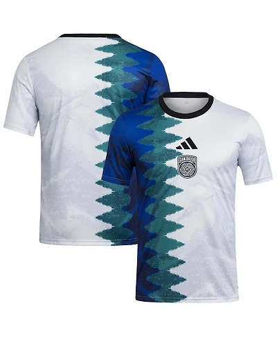 Adidas Men's White San Diego Fc 2025 Gaming Aeroready Pre-Match Jersey