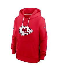 Nike Women's Red Kansas City Chiefs Sideline Standard Issue Initial Home Dri-fit Hoodie