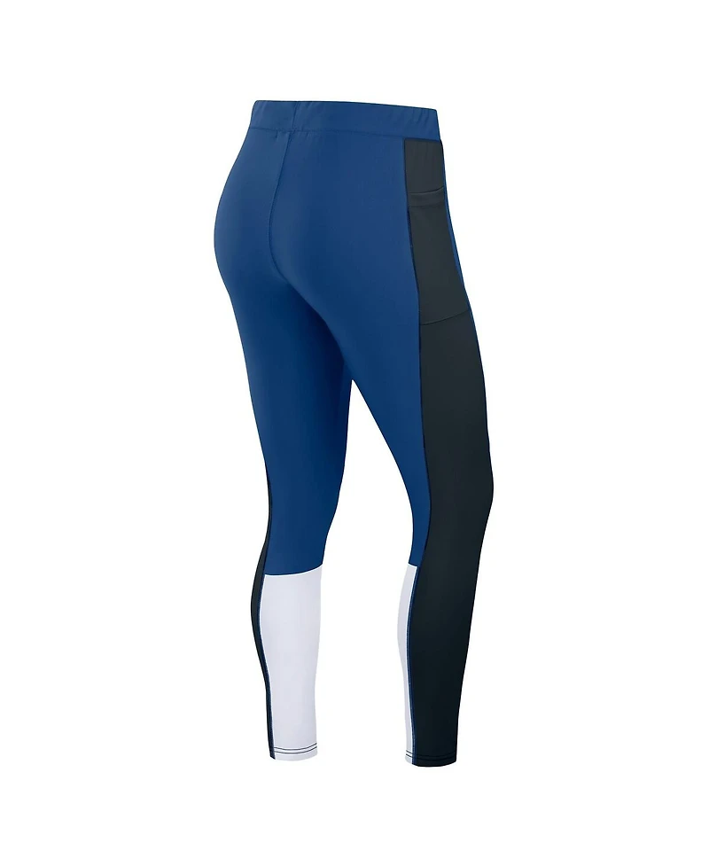 Wear by Erin Andrews Women's Royal Indianapolis Colts Color-Block Leggings
