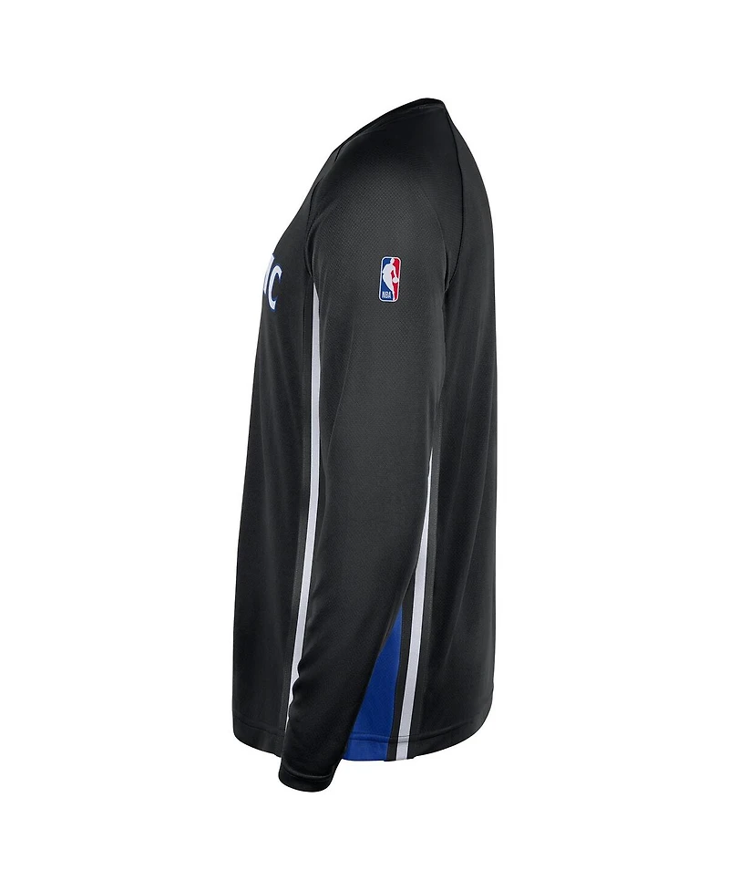 Nike Men's Black Orlando Magic 2025/26 Authentic Pre-Game Legend Dri-fit Long Sleeve Shooting Shirt