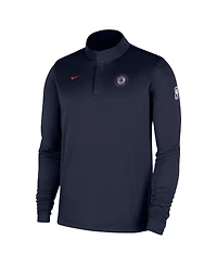 Nike Men's Navy La Clippers 2025/26 Authentic Coaches Quarter-Zip Dri-Fit Sweatshirt