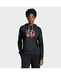 Nike Women's Black Cincinnati Bengals Sideline Standard Issue Initial Home Dri-fit Hoodie