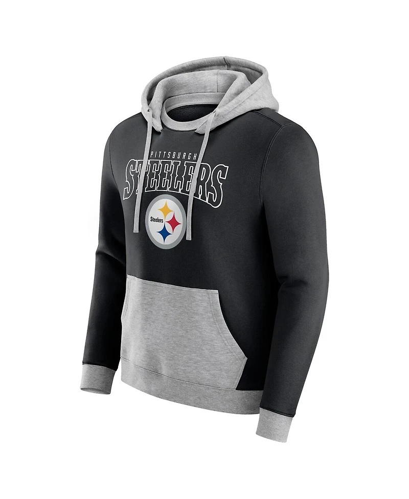 Darius Rucker Collection by Fanatics Men's Black Pittsburgh Steelers Coaches Hoodie