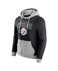 Darius Rucker Collection by Fanatics Men's Black Pittsburgh Steelers Coaches Hoodie