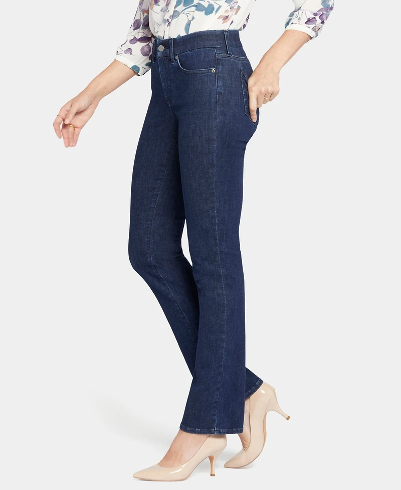 Nydj Petite Marilyn High Rise Straight Leg Jeans