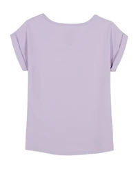 Calvin Klein Girls 7-16 City Round Neck High-Low Hem T-Shirt