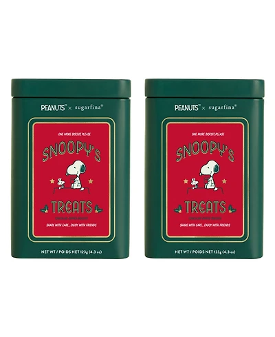 Sugarfina Snoopy's Treats Tin Duo