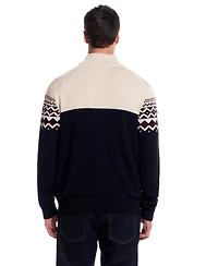Weatherproof Vintage Men's Icelandic Quarter Zip Sweater