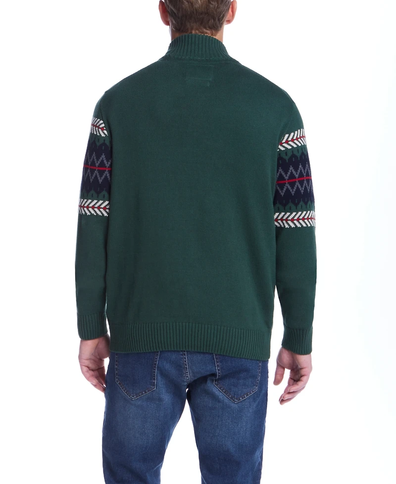 Weatherproof Vintage Men's Quarter-Zip Sweater