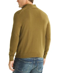 Nautica Men's Performance Quarter-Zip Sweater