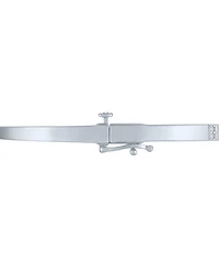 Macy's 2-Pc. Diamond Bangle Bracelet Set (1/5 ct. t.w.) in Sterling Silver