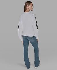 Karl Lagerfeld Paris Women's Crewneck Sweater