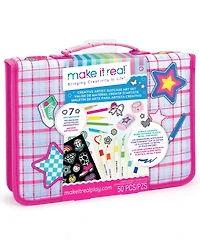 Make It Real Creative Artist Suitcase Art Set