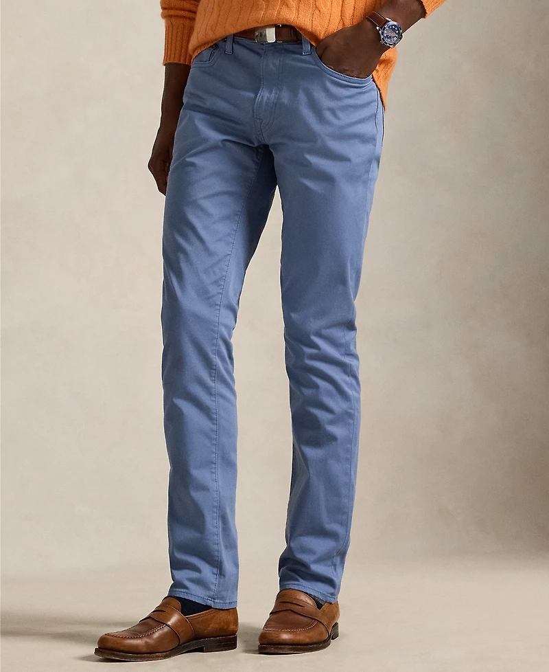 Polo Ralph Lauren Men's Varick Slim Straight Stretch Sateen Pants