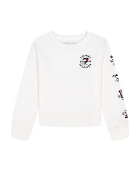 Tommy Hilfiger Girls 7-16 Mascot Long Sleeve T-Shirt