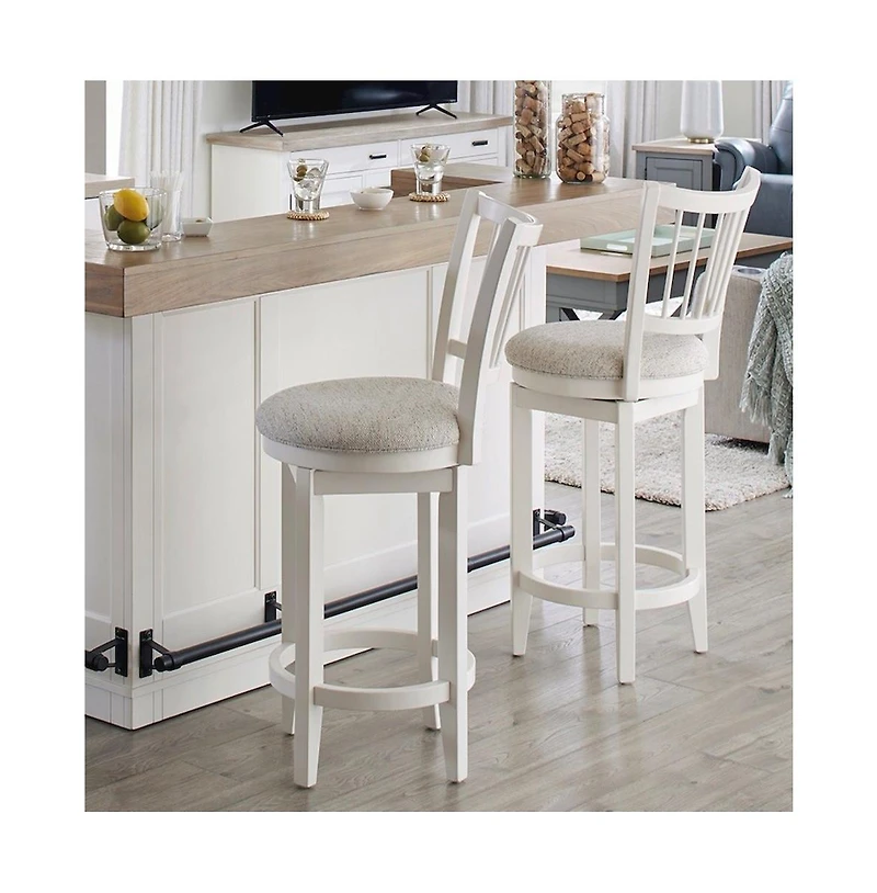 Parker House Furniture Parker House Americana Modern Dining Spindle Back Swivel Barstool