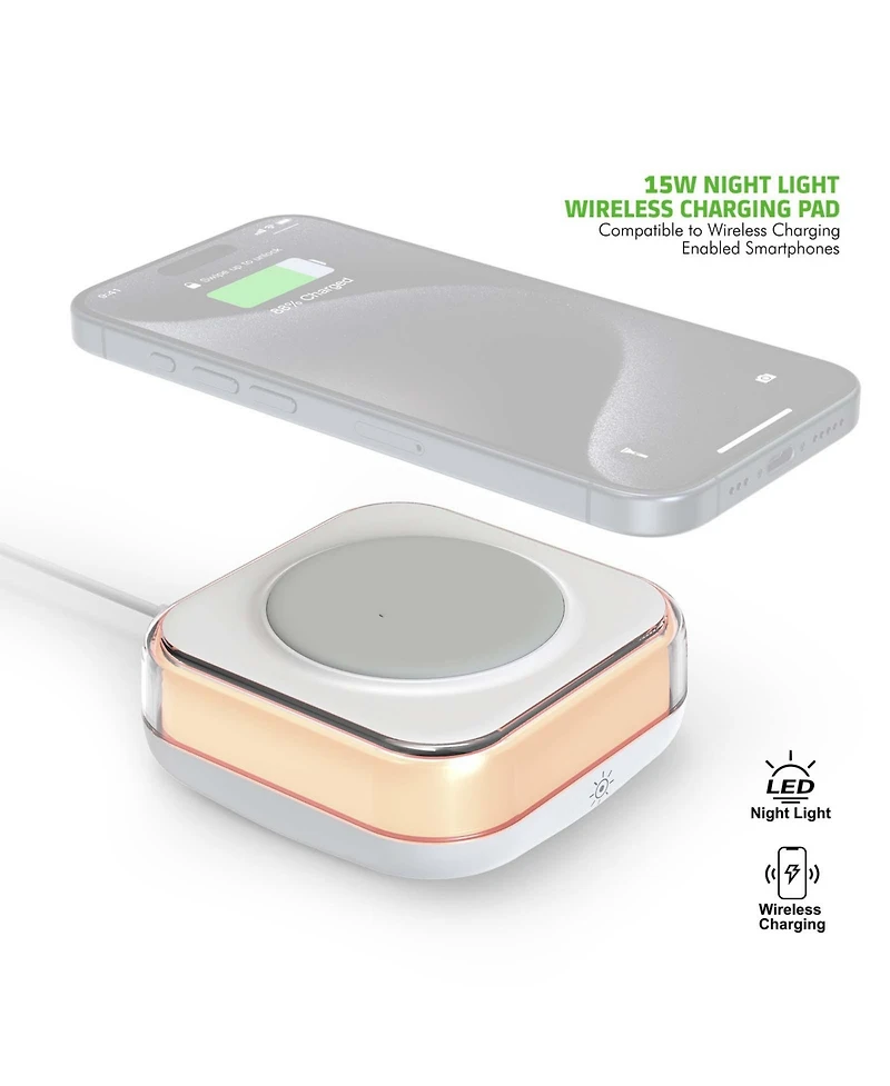 Wireless Travel Charger with nightlight