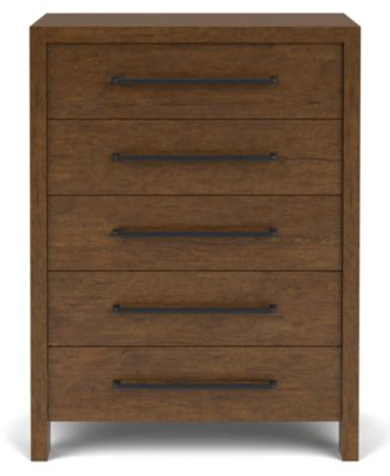 Furniture Davie Cracked Oak Bedroom Collection