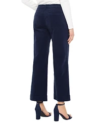 Liverpool Los Angeles Women's Cropped Wide-Leg Pants