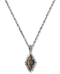 Kendra Scott Adeline Short Pendant Gold-Tone Teardrop Necklace