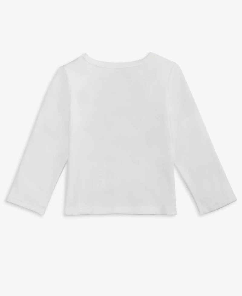 First Impressions Girls Toddler 2T-4T Long-Sleeve Poodle T-Shirt, Macy's Exclusive