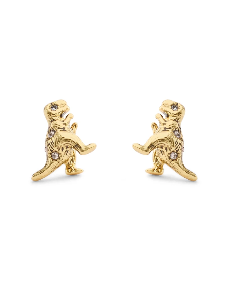 Coach Gold Plated Rexy Stud Earrings