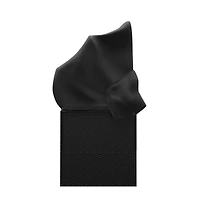 Outdoor Lounge Bed Black Poly rattan, powder-coated steel, polyester