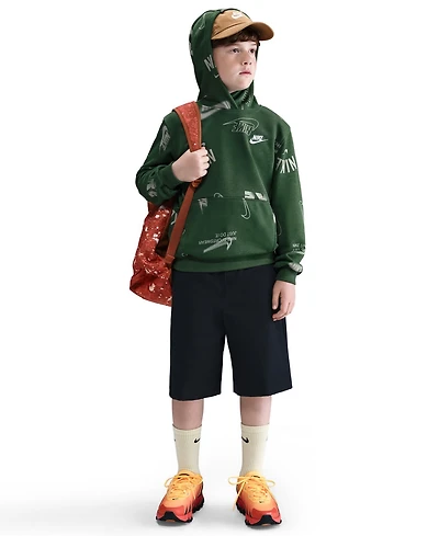 Nike Sportswear Big Kids Club French Terry Hoodie