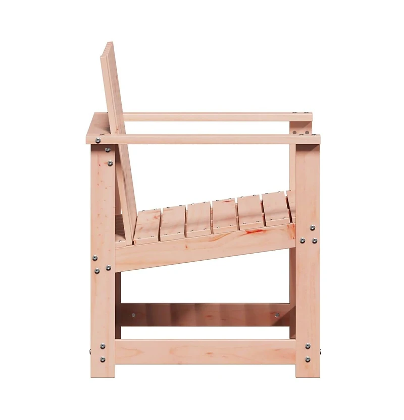 Garden Lounge Set Natural Wood Solid Douglas Fir wood Medium