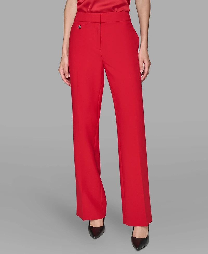 Karl Lagerfeld Paris Women's Straight Leg Pants