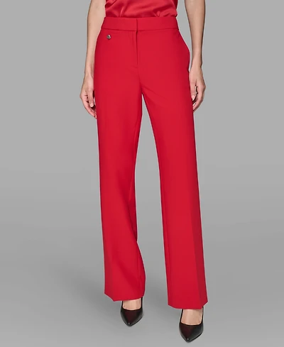 Karl Lagerfeld Paris Women's Straight Leg Pants