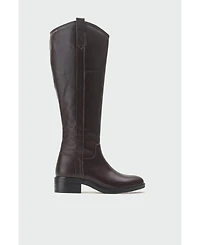 Forever & Always Shoes Acro Leather Boot (Women)