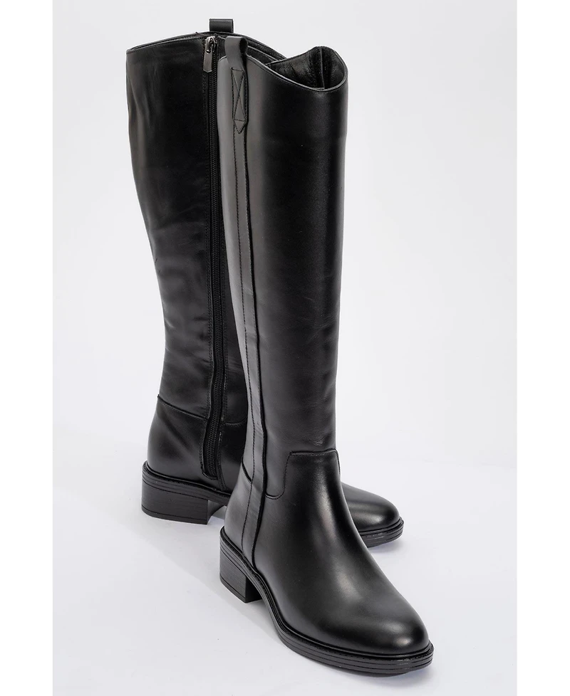 Forever & Always Shoes Acro Leather Boot (Women)