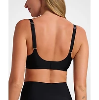 Siella Women's Invisible V-Neck Padded Bra