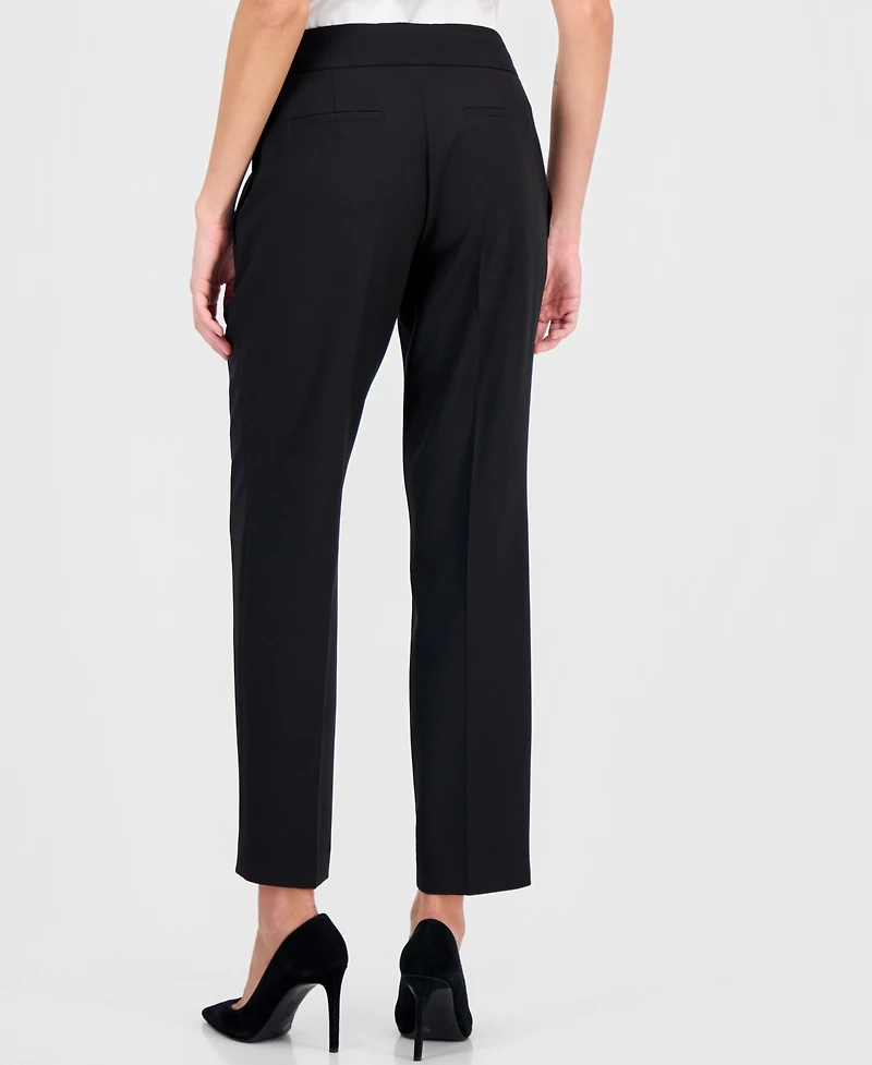 Le Suit Women's Notch-Lapel Mid-Rise Pantsuit