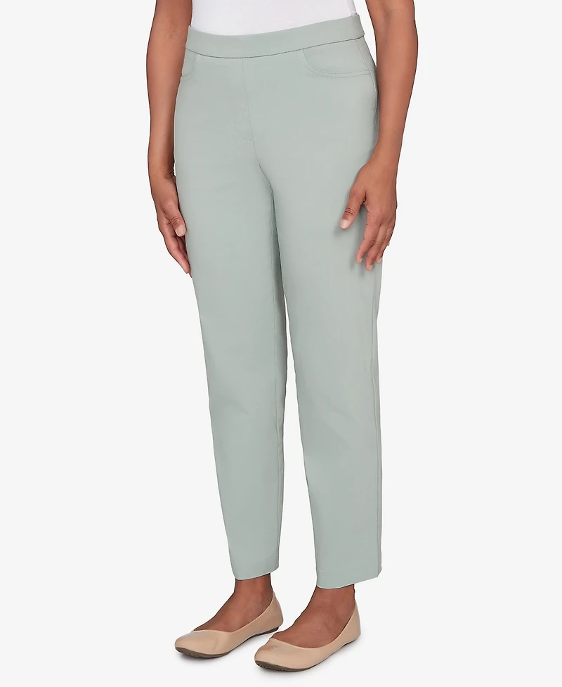 Alfred Dunner Petite Stockbridge Modern Millennium Short Length Pants