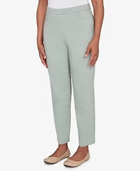 Alfred Dunner Petite Stockbridge Modern Millennium Short Length Pants
