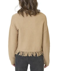 Central Park West Women's Elyse Seed Stitch Ls Dolman
