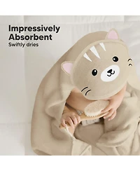 KeaBabies Cuddle Baby Hooded Towel, Bath Towels, Beach Towel for Newborn