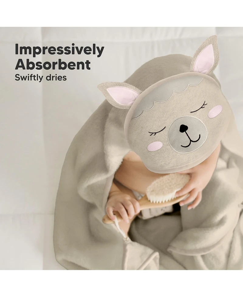 KeaBabies Cuddle Baby Hooded Towel, Bath Towels, Beach Towel for Newborn