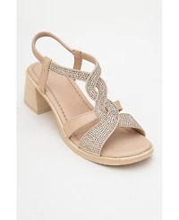Forever & Always Shoes Dolen Leather Chunky Sandal (Women)