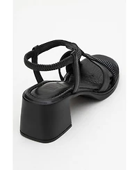 Forever & Always Shoes Dolen Leather Chunky Sandal (Women)