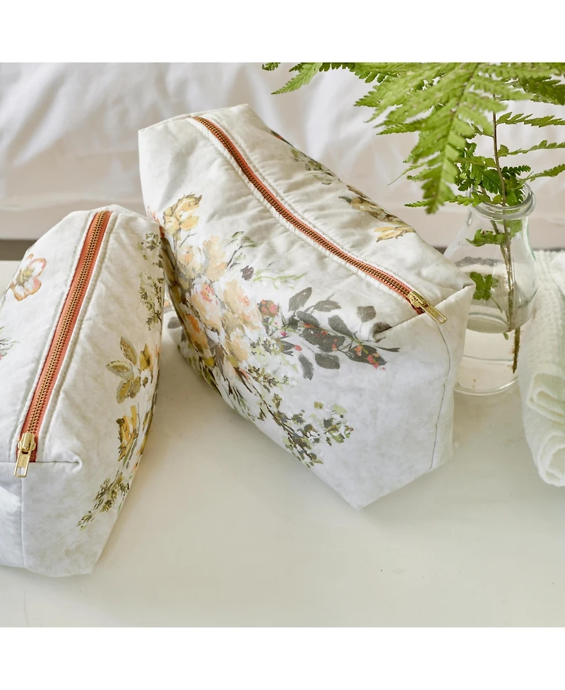 Margaretta Sepia Medium Toiletry Bag