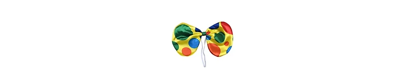 Dress Up America Kids Clown Polka Dot Bow Headband Costume Piece
