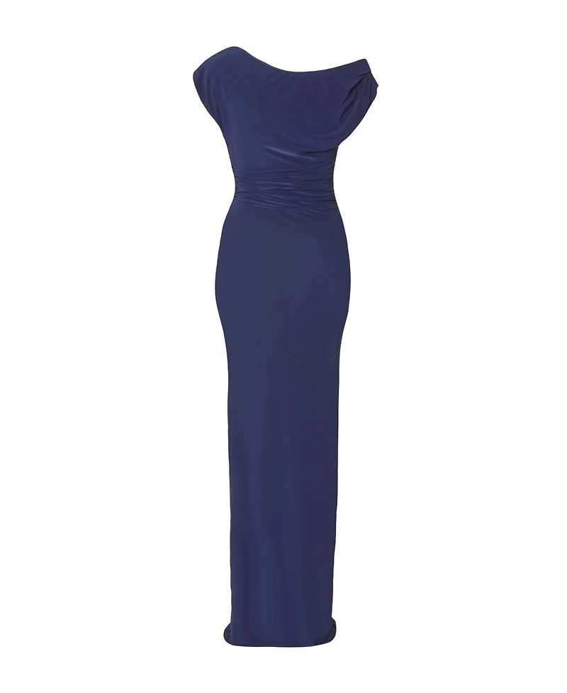 Quiz Women's Soft Touch Off Shoulder Ruched Maxi Dress