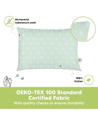 KeaBabies Toddler 2pk Pillow, Soft Organic Cotton Pillows for Sleeping, 13X18 Pillow