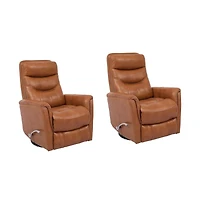 Parker Living Gemini - Butterscotch Swivel Glider Recliner Two Pack