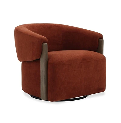 Parker Living Finley - Island Rust Swivel Accent Chair