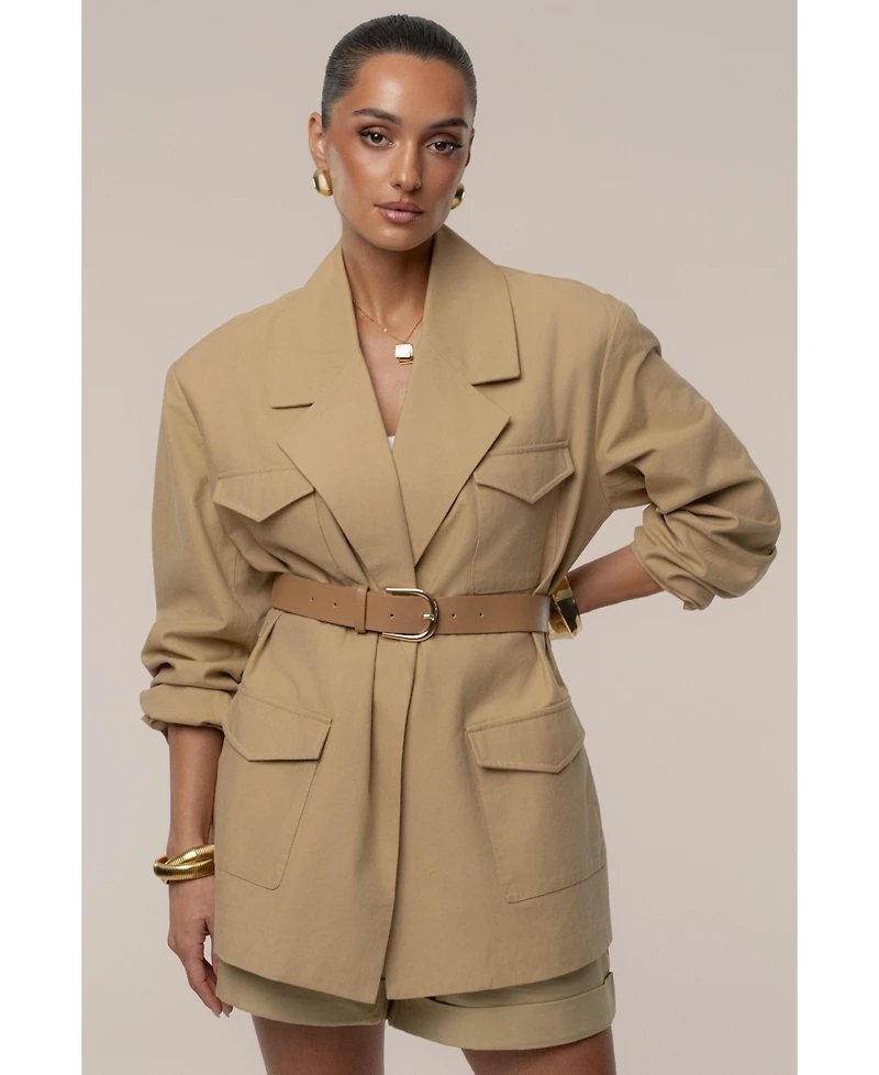 Jluxlabel Women's Precision Woven Blazer